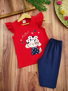 تیشرت شلوارک Hello