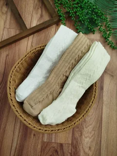 جوراب شلواری برجسته زنجیره